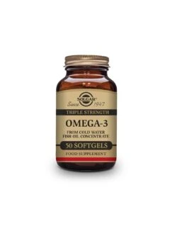 SOLGAR OMEGA 3 TRIPLE CONCENTRACION 50 CAPSULAS