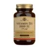 SOLGAR VITAMINA D3 1000 UI 25 MCG 100 CAPSULAS BLANDAS