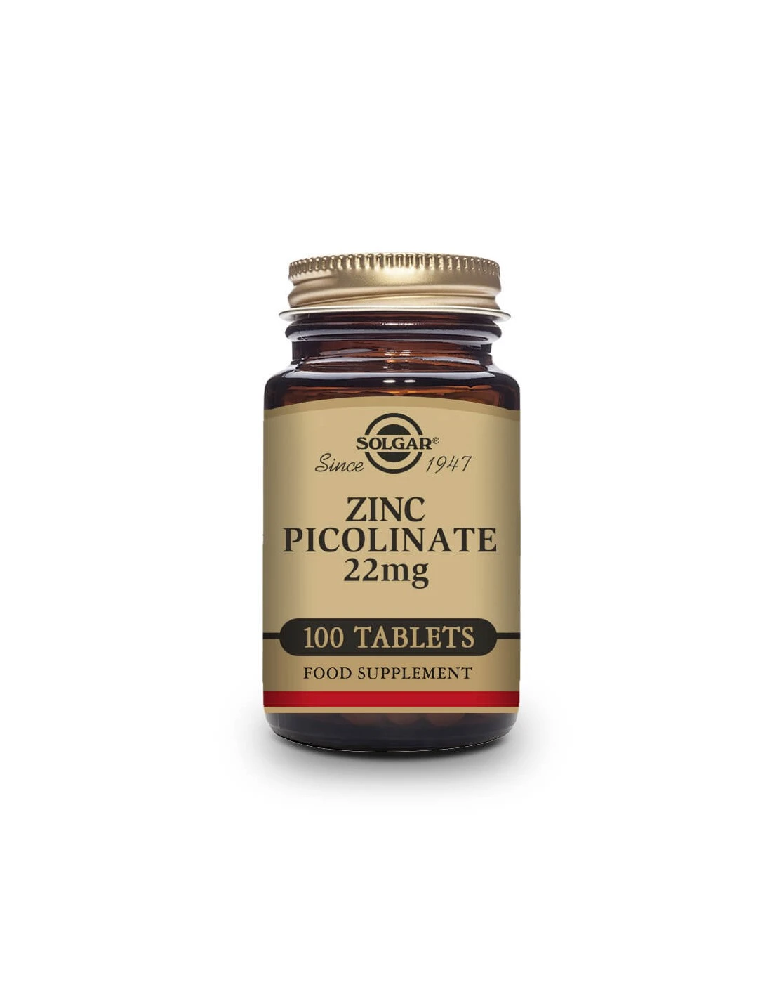 SOLGAR ZINC PICOLINATO 22 MG 100 COMPRIMIDOS 1 SOLGAR ZINC PICOLINATO 22 MG 100 COMPRIMIDOS