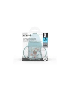 SUAVINEX BIBERON SILICONA CON ASAS DE COLORES +4 MESES 150ML