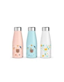 SUAVINEX BOTELLA TERMO DE ACERO INOXIDABLE 350 ML