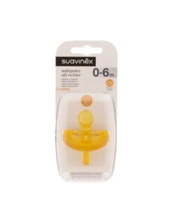 SUAVINEX CHUPETE TETINA LATEX REDONDA TODOGOMA 6MESES