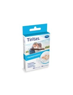 TIRITAS TRANSPARENT 20 UNIDADES 2 TAMAÑOS