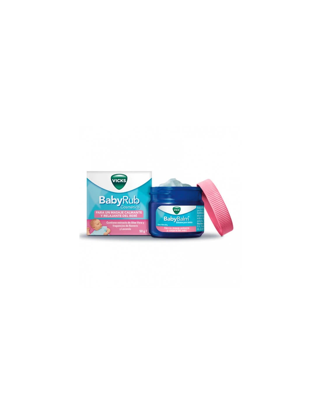 VICKS BABYRUB 50 G 1 VICKS BABYRUB 50 G