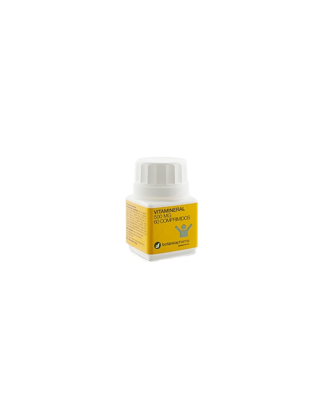 VITAMINERAL BOTANICAPHARMA 500 MG 60 COMPRIMIDOS 1 VITAMINERAL BOTANICAPHARMA 500 MG 60 COMPRIMIDOS