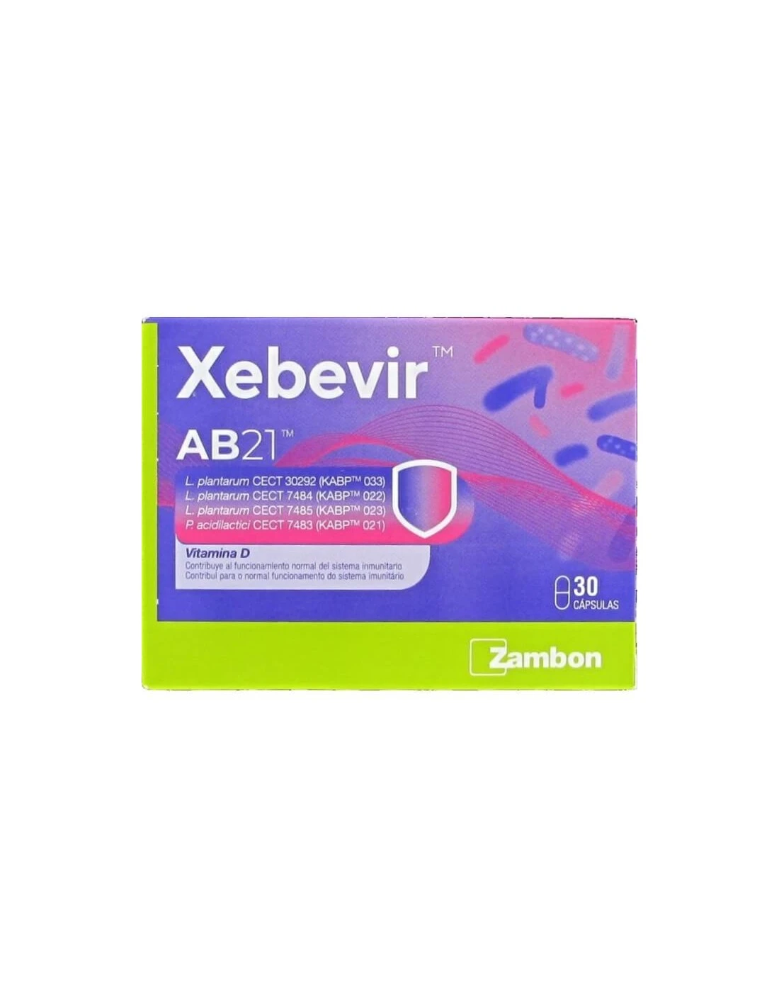 XEBEVIR 30 CAPSULAS 1 XEBEVIR 30 CAPSULAS