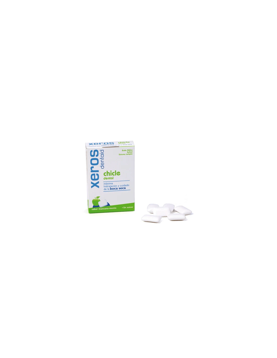 XEROS DENTAID CHICLES MANZANA-MENTA 20 UNIDADES 1 XEROS DENTAID CHICLES MANZANA-MENTA 20 UNIDADES