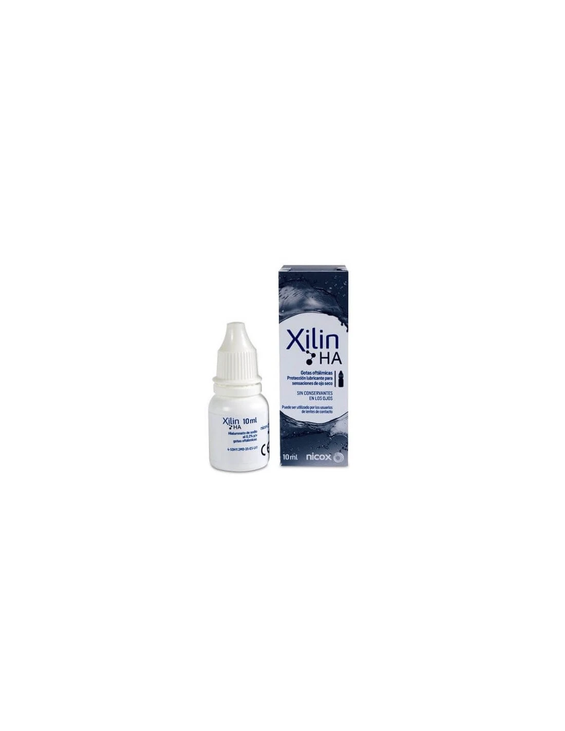 XILIN HA LUBRICANTE OCULAR 1 BOTELLA 10 ML 1 XILIN HA LUBRICANTE OCULAR 1 BOTELLA 10 ML